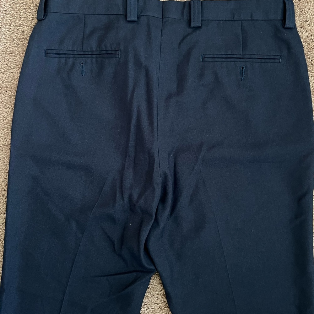 Ralph Lauren Navy Dress Pants 34x32 - Picture 2 of 4